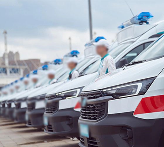 大兴安岭服务车队展示